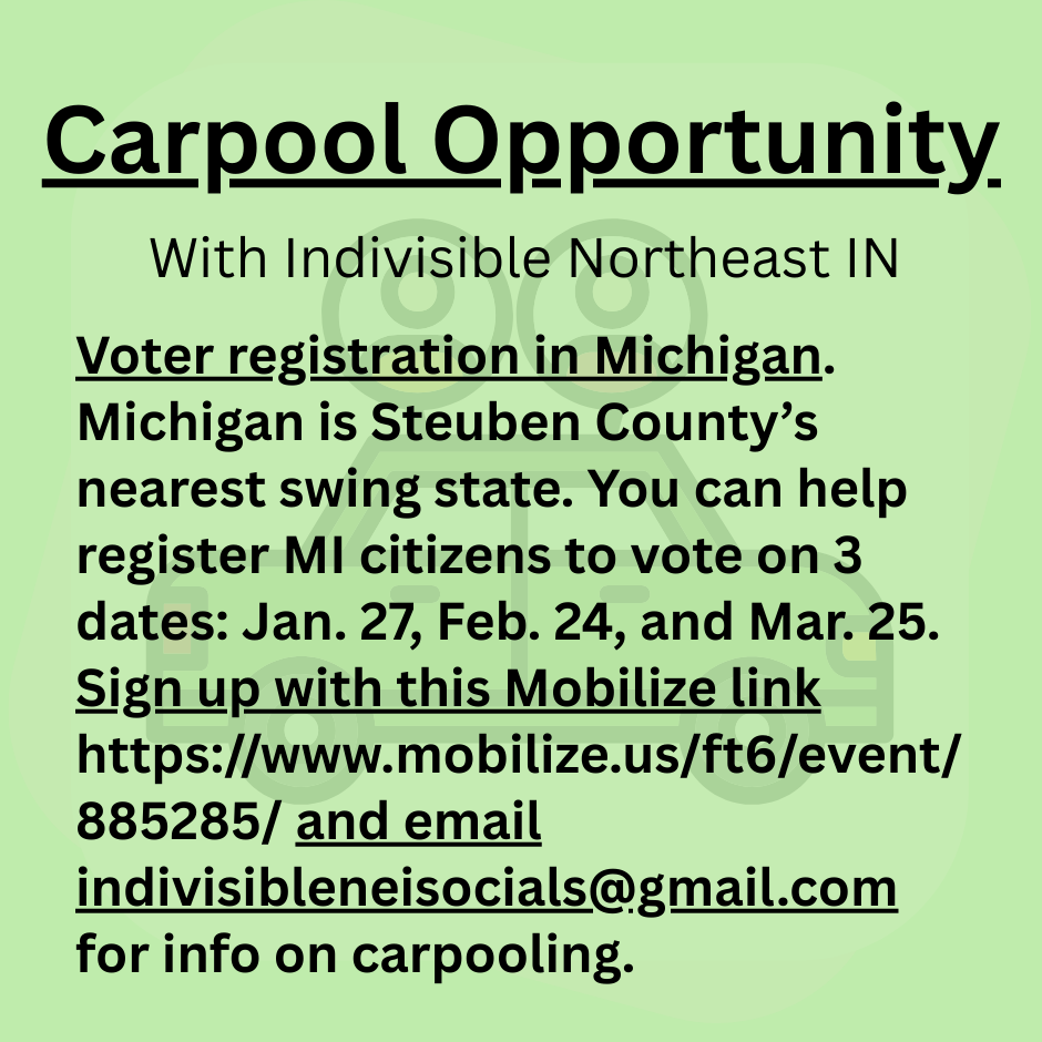 carpool with indivisible website
